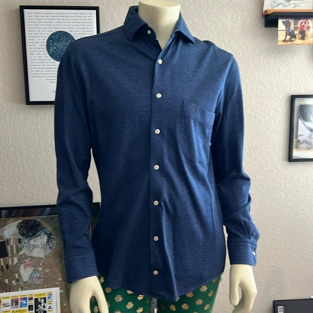 Peter Millar Men's Long Sleeve Button-Down Shirt